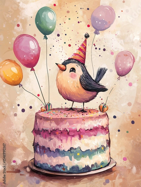 Obraz Greeting and Postcard