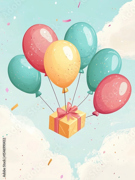 Obraz Greeting and Postcard