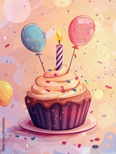 Obraz Greeting and Postcard