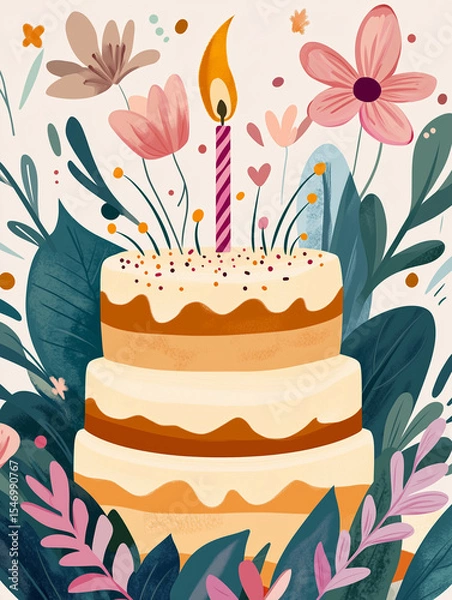 Obraz Greeting and Postcard