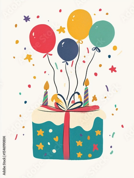 Obraz Greeting and Postcard