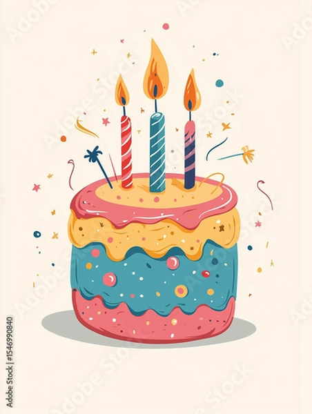 Obraz Greeting and Postcard