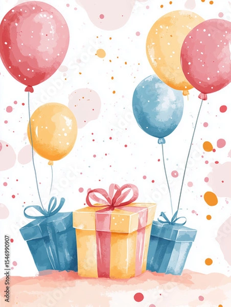 Obraz Greeting and Postcard