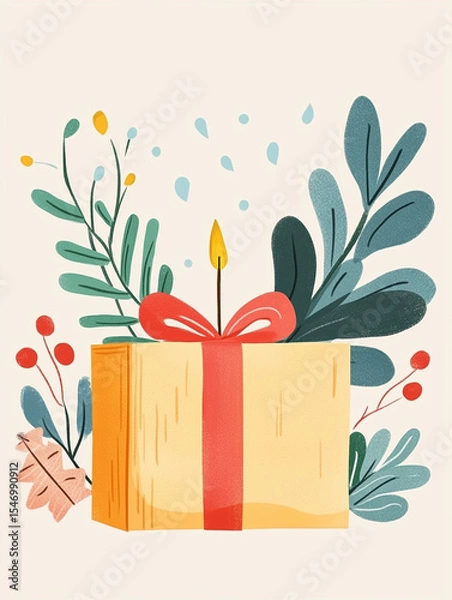 Obraz Greeting and Postcard