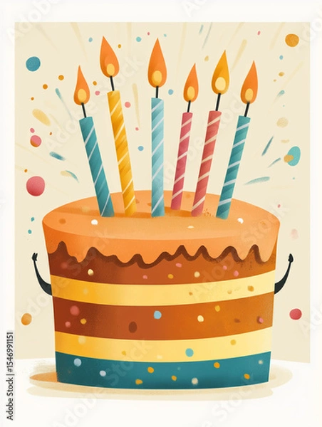 Obraz Greeting and Postcard