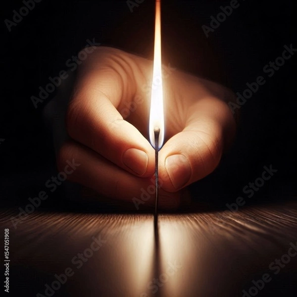 Fototapeta A a narrow path ahead