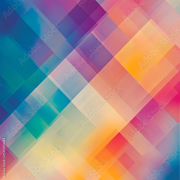 Fototapeta Seamless tile patterns combining cultural, modern, and botanical inspirations for commercial vector.