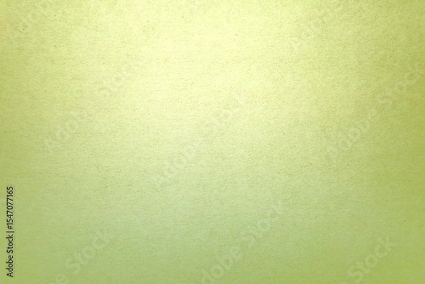 Fototapeta Bright light green tone color paint on blank eco environmental friendly cardboard box paper texture background with space minimal style 