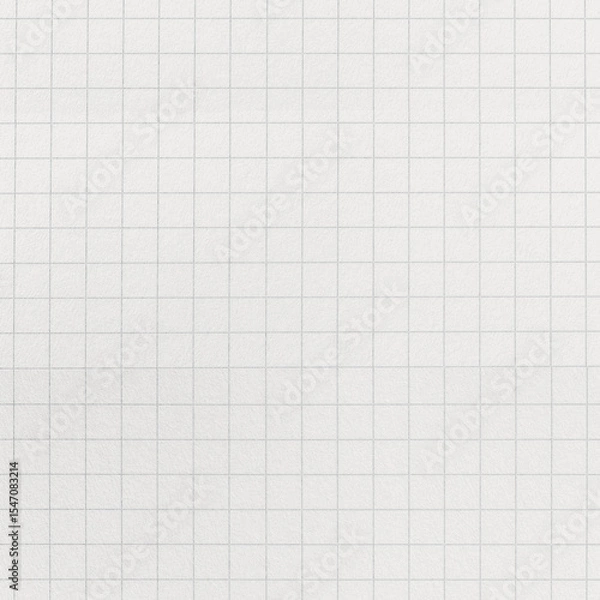 Fototapeta Off-white grid patterned background, minimal design