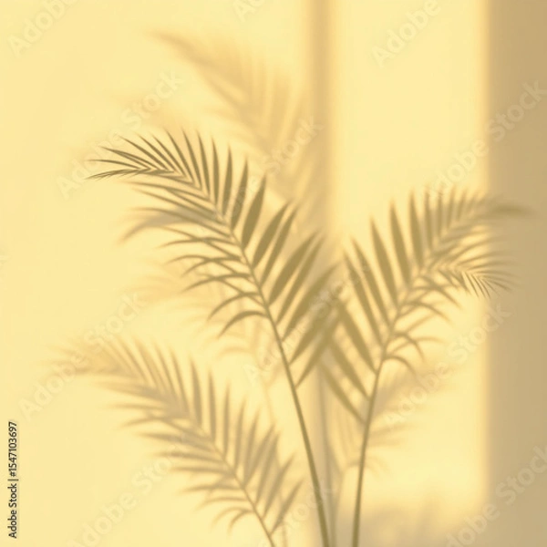 Fototapeta palm tree silhouette