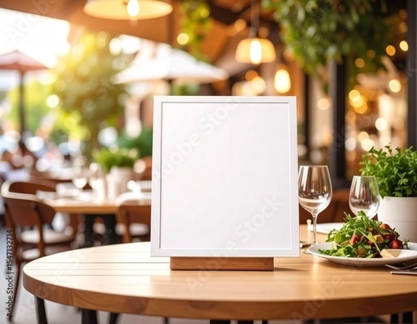 Obraz MOCK UP SIGN CAFE