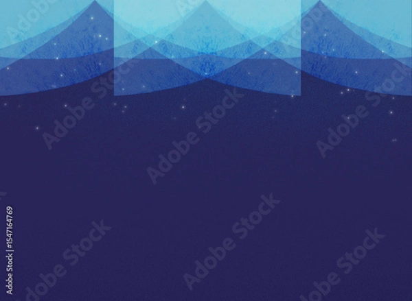 Obraz 밤하늘 커튼 배경