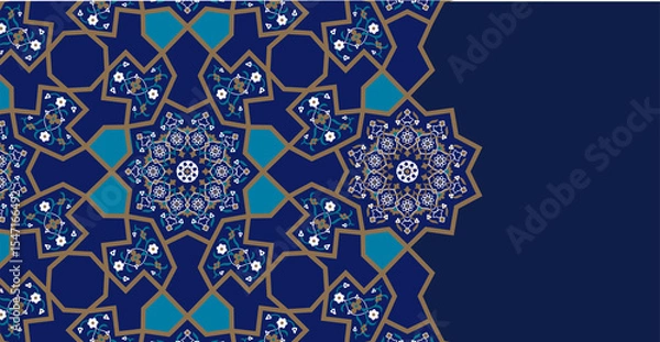Obraz Seamless pattern, islamic pattern, geometric pattern