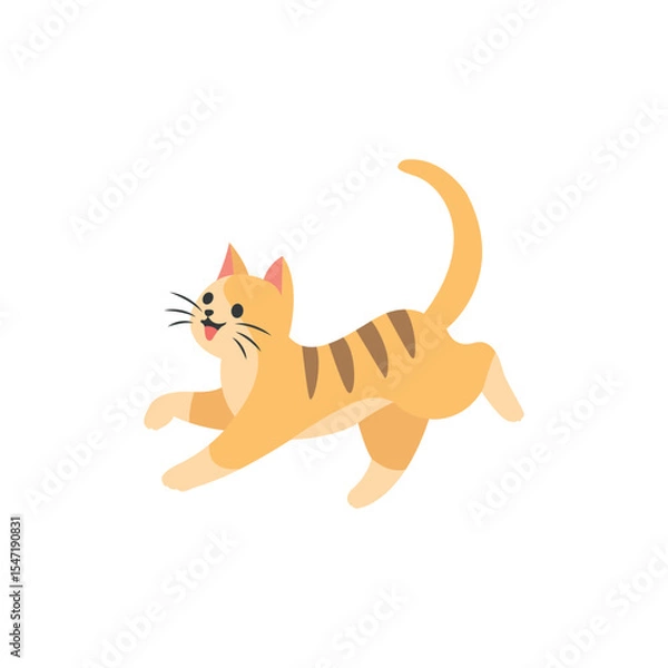 Obraz Running Cat
