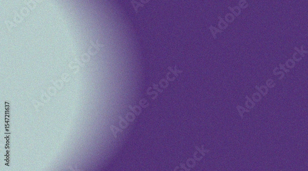 Fototapeta 紫色の背景に、グリーンのぼんやりとした円。