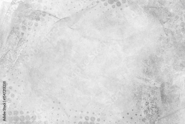 Obraz Abstract gray grunge background with halftone elements
