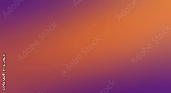 Obraz Smooth, captivating gradient ranging from deep violet to a fiery orange glow.
