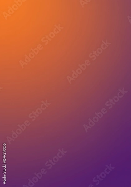 Obraz Contemporary abstract design featuring a seamless purple and orange color flow.
