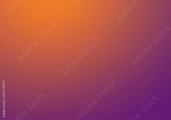 Obraz Vivid abstract gradient showcasing a fluid transition from violet to amber.
