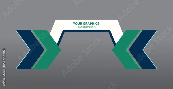 Obraz exhibition stand Gate entrance vector with for mock up event display, arch designGate arch for event entrance in red, yellow and orange design, vector stand stage. Event arch and entry booth gate