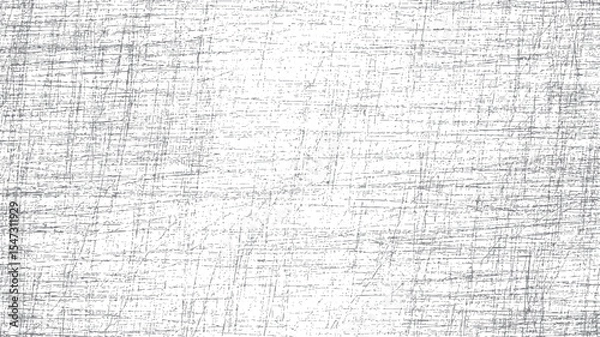 Fototapeta Gray and White Abstract Texture Background Intersecting Lines Scratched Pattern Grunge Style Seamless Design