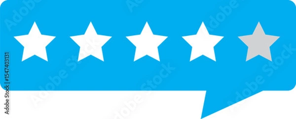 Obraz Customer positive review design.