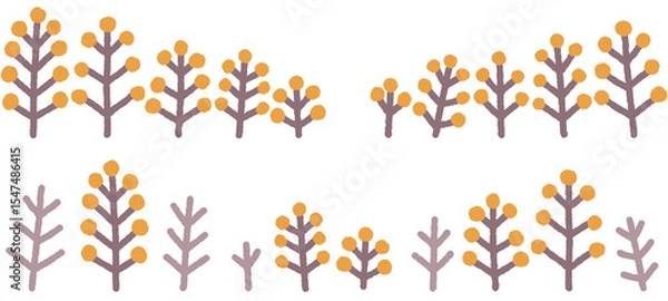 Obraz 꽃나무 열매 가지