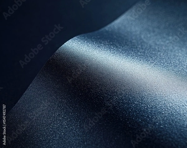 Fototapeta Abstract Dark Blue Textured Surface with Gentle Wave-like Formations