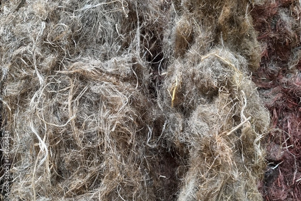 Fototapeta Textured Natural Fiber Background for Organic Craft and Design Projects