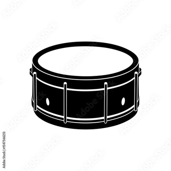 Obraz drum isolated on white