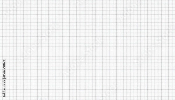 Obraz Grid Pattern On White Paper