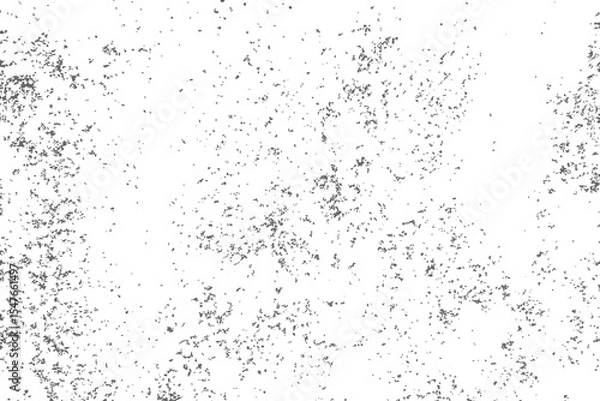 Fototapeta Vector scratch grunge texture background. Hand crafted vector texture. Overlay illustration over any design to create grungy vintage effect and depth.