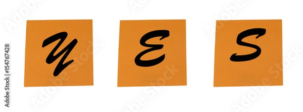 Obraz Yes