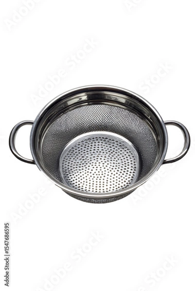 Obraz A Silver Metal Sifter Small Centered On A