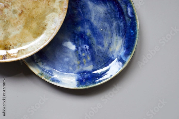 Fototapeta Set of Ceramic, stylish tableware