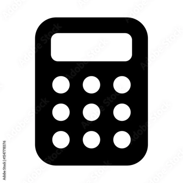 Obraz 電卓のアイコンイラスト001