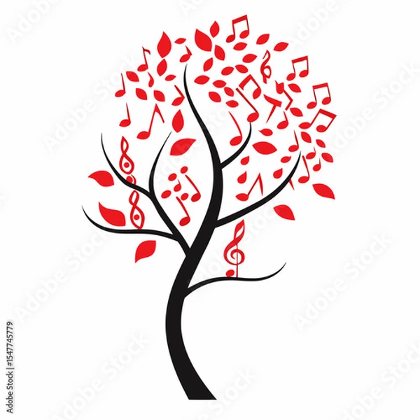Obraz Musical Rhythm Tree