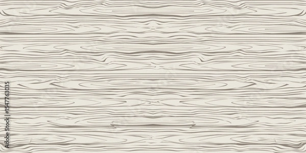 Obraz Wood grain texture vector illustration