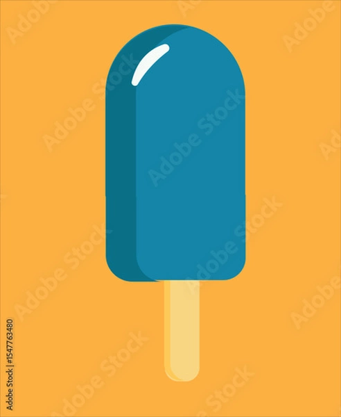Fototapeta Ice Cream Vector Set for Summer Designs, Sweet Summer, icecream icons, patterns, illustration