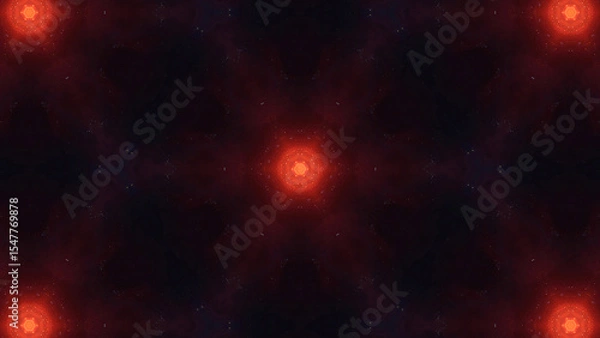 Fototapeta 4K coloful kaleidoscope pattern motif design. Abstract wallpaper, colorful Texture.
