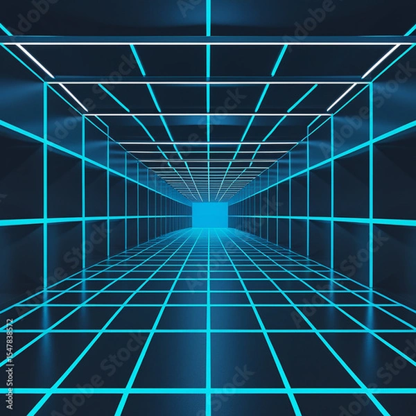 Obraz abstract futuristic background