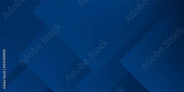 Fototapeta Abstract blue background. Geometric triangle background. Hexagon pattern. Vector background.