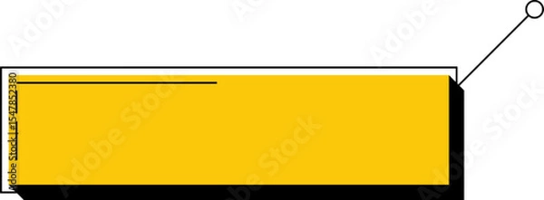 Obraz Digital Callout Tittle Futuristic