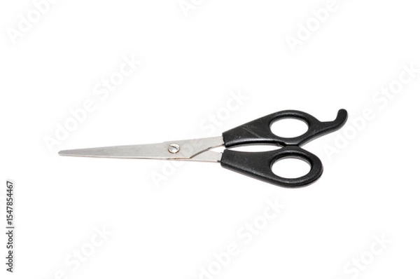 Fototapeta simple household scissors with rust