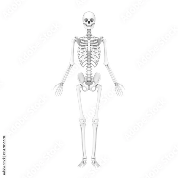 Obraz skeleton, human body, medical 3d model