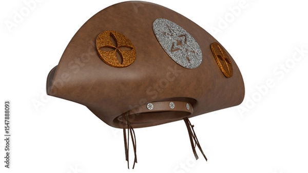 Obraz Traditional Cangaceiro Hat Render from Brazil