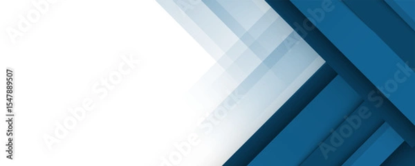 Fototapeta Blue abstract background with white color. Abstract blue background with square shapes.