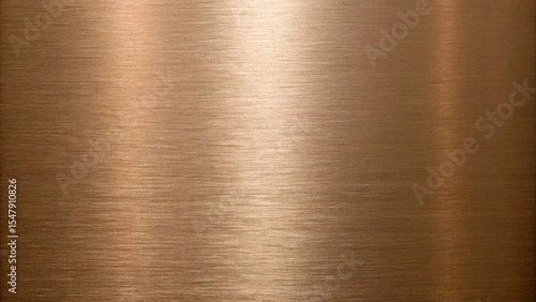 Obraz Horizontal brushed bronze metallic texture background image, showing subtle light reflection