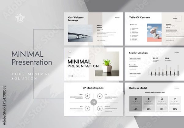 Obraz Minimal Presentation
