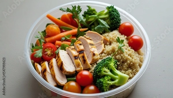 Obraz rice with vegetables